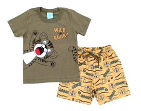 Conjunto masc m/curta