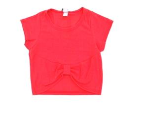 Blusa juv manga curta
