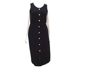 Vestido Bellasangos Ad Exg Reg Viscol Botões