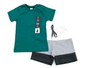 Conjunto masc m/curta