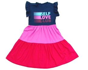 Vestido Fashionkids Juv Mga Jap Malha