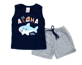 Conjunto masc regata