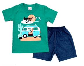 Conjunto masc m/curta