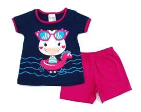 Conjunto fem manga curta