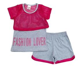 Conjunto inf manga curta