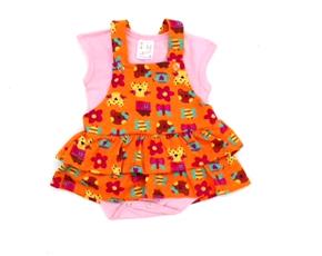 Salopete Pegalegal Bebe Fem M/c Cotton C/body