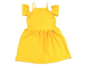 Vestido juv manga curta