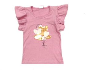 Blusa fem manga curta