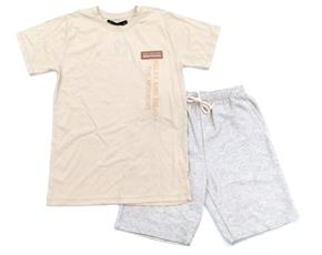 Conjunto juv manga curta