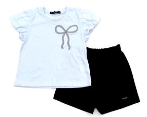 Conjunto juv manga curta