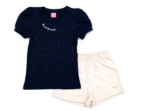 Conjunto inf manga curta