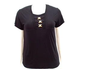 Blusa ad extrag manga curt