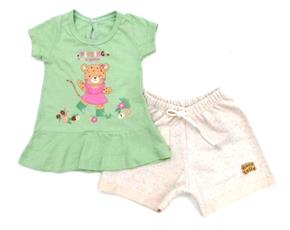 Conjunto fem manga curta