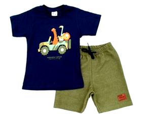 Conjunto masc m/curta