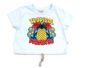 Blusa inf manga curta