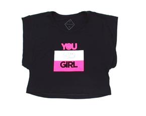 Blusa juv manga curta