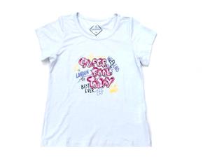 Blusa juv manga curta