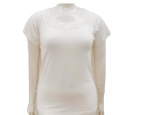 Blusa ad extrag manga curt