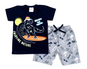 Conjunto masc m/curta