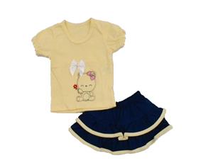 Conjunto fem manga curta