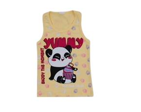 Blusa Jacks Infantil Feminina Regata Cotton Costas Nadador