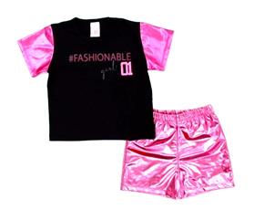 Conjunto inf manga curta