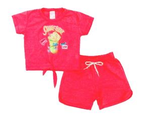 Conjunto inf manga curta
