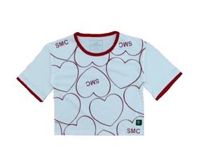 Blusa juv manga curta