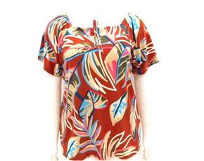 Blusa ad extrag manga curt