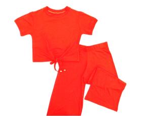 Conjunto juv manga curta