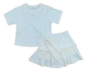 Conjunto juv manga curta