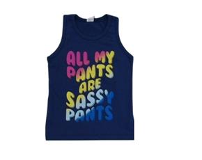 Blusa Shumakids Infantil Feminina Regata Cotton