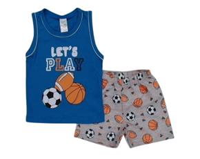 Conjunto masc regata