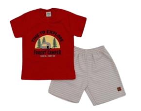Conjunto masc m/curta