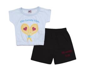 Conjunto inf manga curta