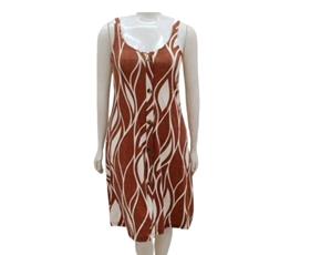 Vestido Exportline Ad Exg Reg Viscol Estamp