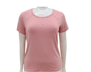 Blusa ad extrag manga curt