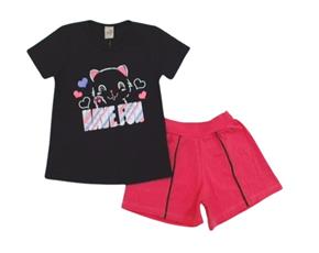 Conjunto inf manga curta