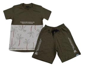 Conjunto inf manga curta