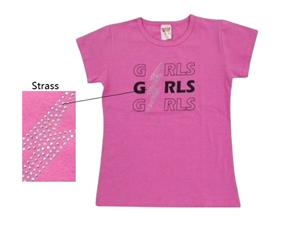 Blusa juv manga curta