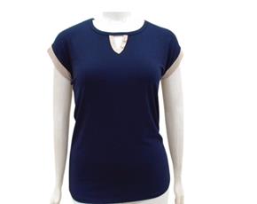 Blusa ad extrag manga curt