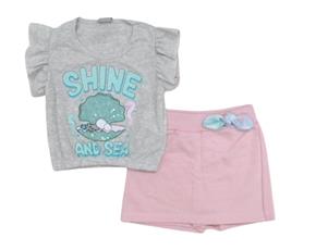 Conjunto inf manga curta