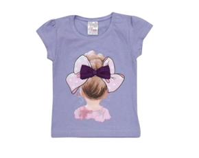 Blusa fem manga curta