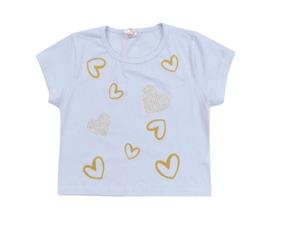 Blusa juv manga curta