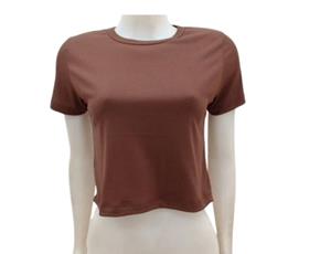 Blusa ad manga curta