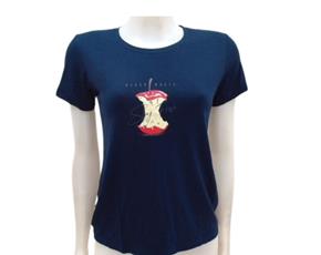 Blusa ad manga curta