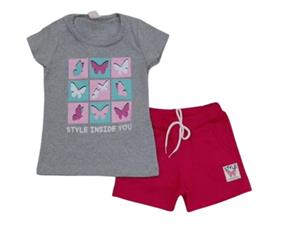 Conjunto inf manga curta