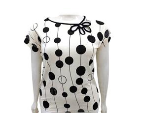 Blusa ad extrag manga curt