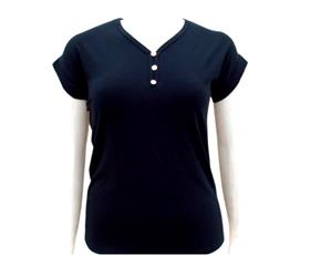 Blusa ad extrag manga curt