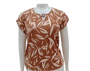 Blusa ad extrag manga curt
